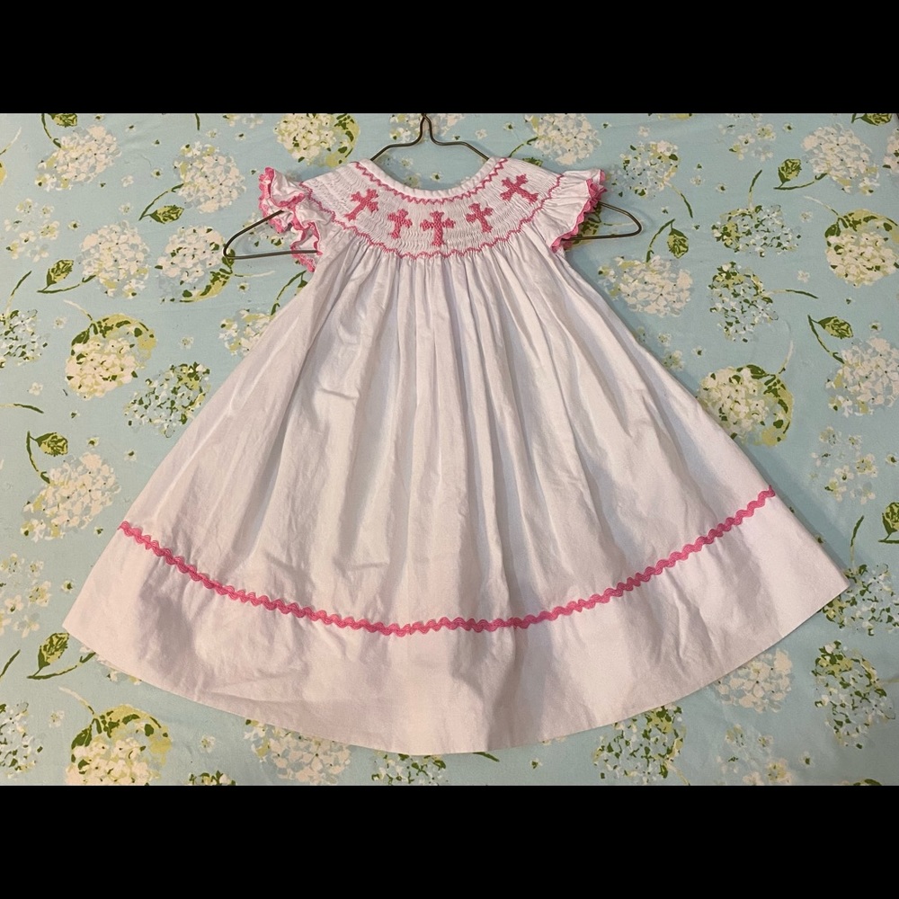 Smocked Easter Dress